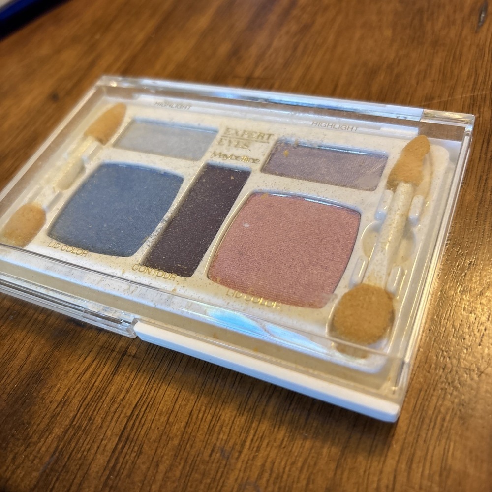 Vintage Maybelline Expert Eyes‎ Palette Caribbean Colors - 01 - Read Description